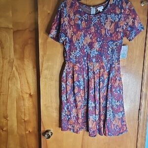 Floral Short Sleeve Dress